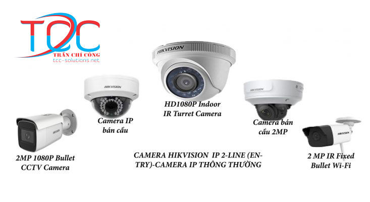 Các loại Camera IP HIKVISION phổ biến