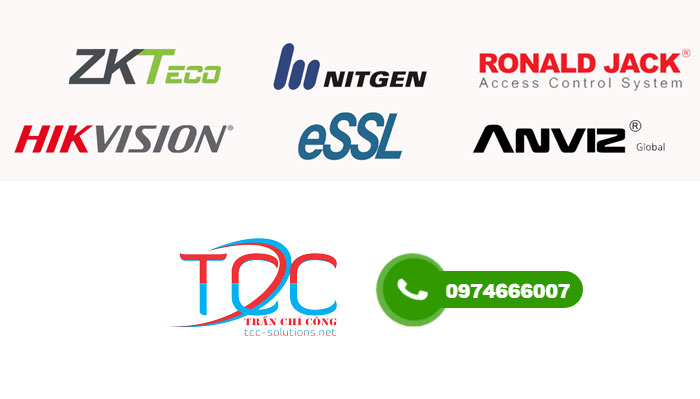 lắp đặt máy chấm công Bình Dương tại TCC SOLUTIONS